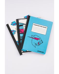 MrBeast Composition Books (3 pack)